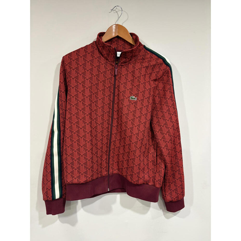 Lacoste track jacket mens large excellent condition